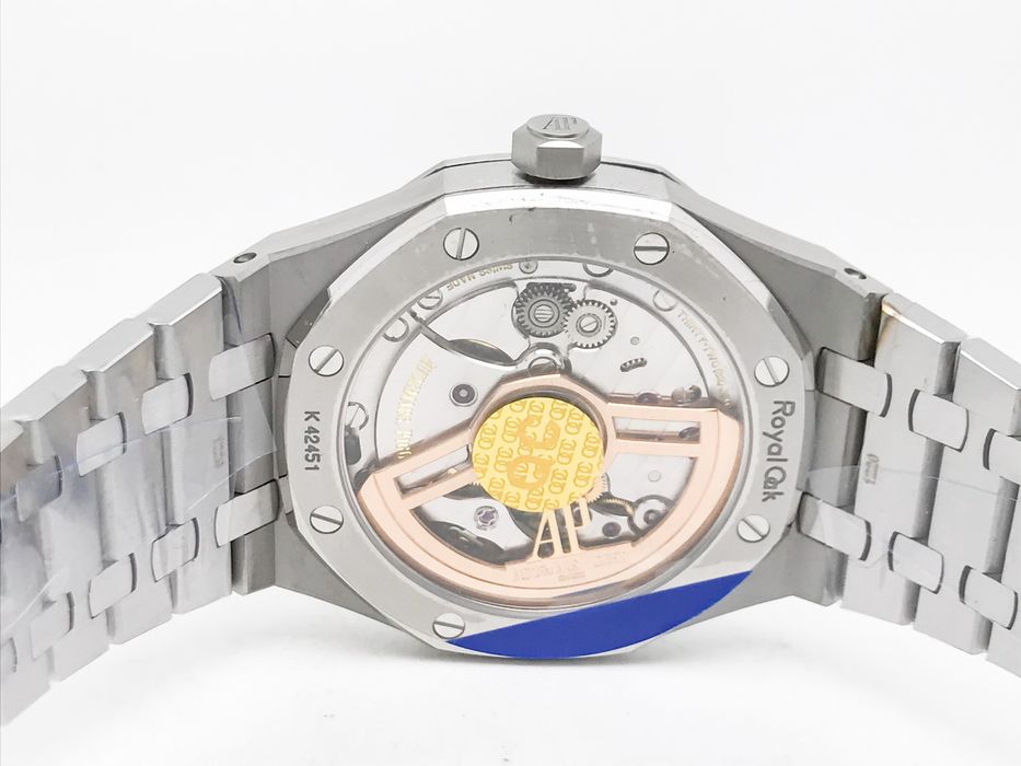 Audemars Piguet Royal Oak 15500 41mm - сребрист циферблат - стоманена гривна - QC снимки