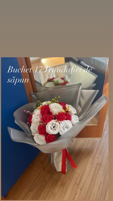 Buchete Trandafiri de sapun