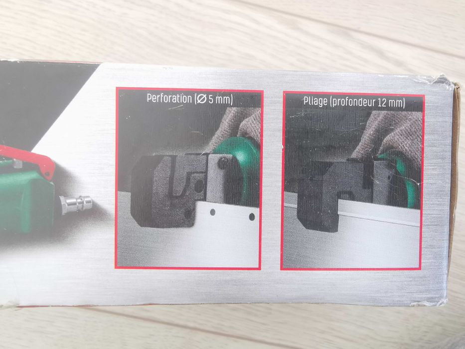 Scula pneumatica Parkside pentru faltuit si perforat tabla