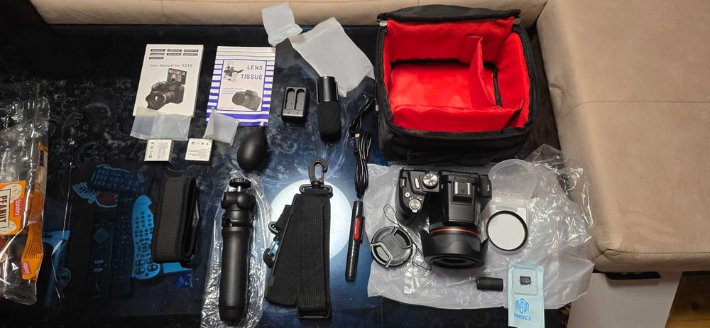 NBD фотоапарат 5K64MP, 32GB SD карта, 16x оптично увеличение