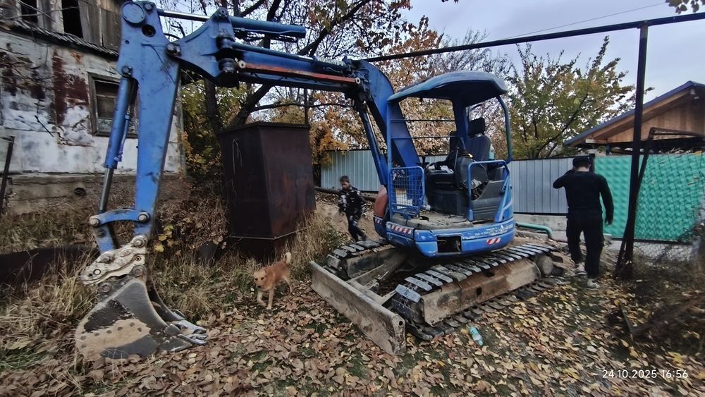 Услуги  мини экскаватора