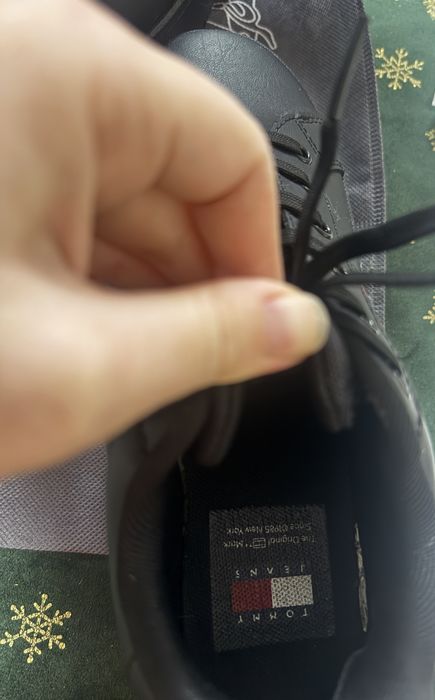 Tommy Jeans sneakers din piele