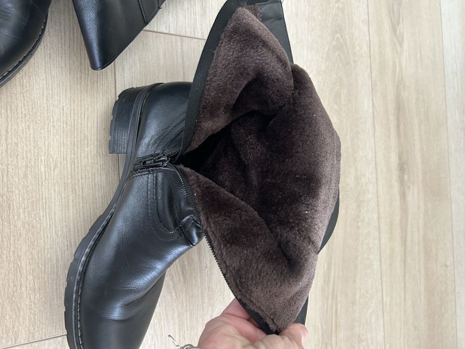 Ghete piele naturala marimea 38