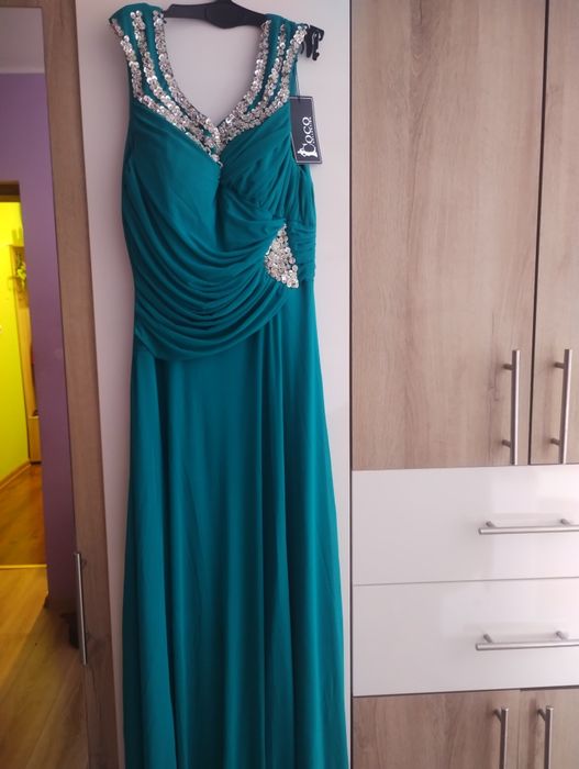 Дамска дълга елегантна рокля