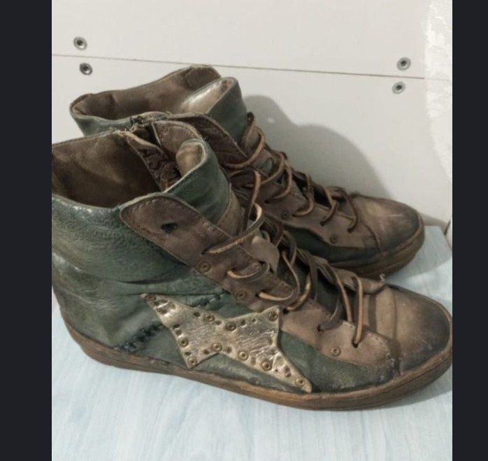 Ghete din piele naturală mărimea 38