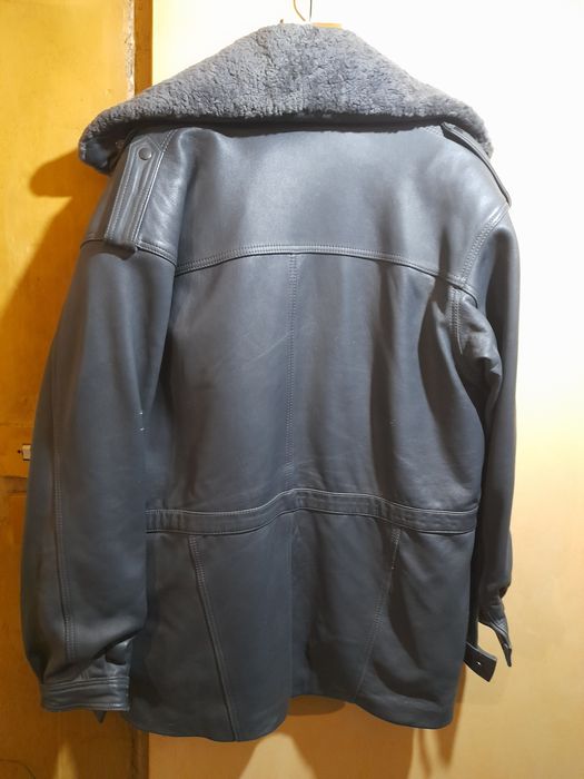 Зимна шуба естествена  кожа