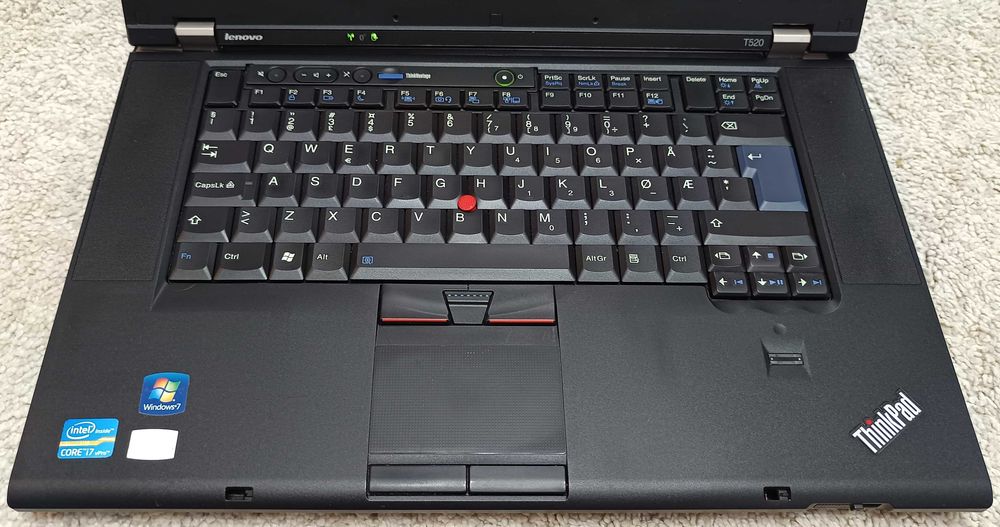 Laptop Lenovo T520 I7 2620m Ram 8G SSD/HDD Impecabil 15.6 Inch 40 Cm