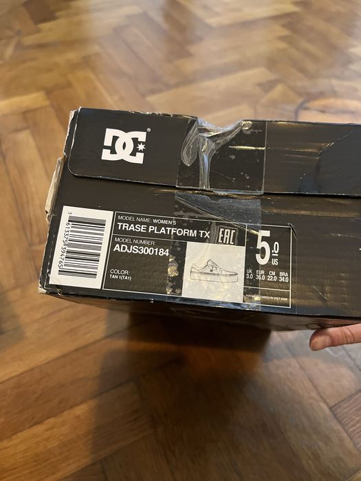 DC shoes platforma 36 roz pal tenisi