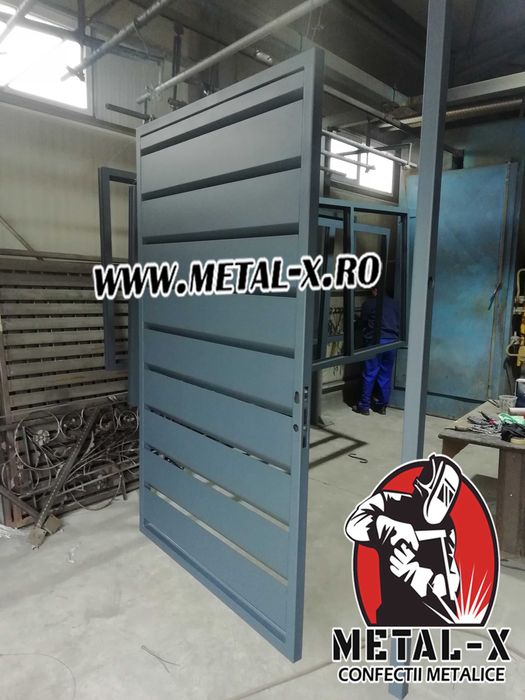Fabrica de porti metalice tip jealuzea MONTAJ GRATIS