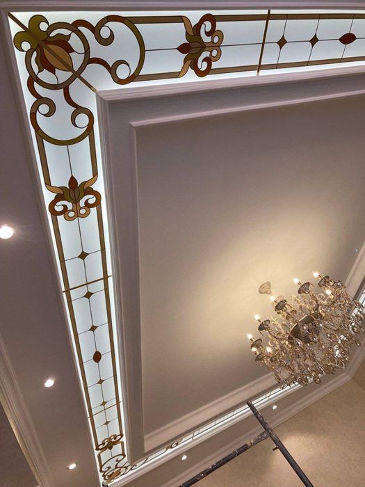 Orgsteklo, dushavoy,vitraj oynalar