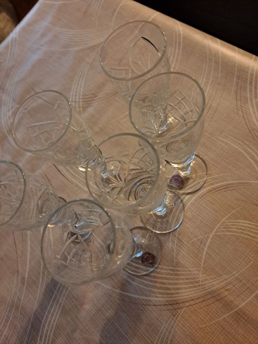 Pahare coniac cristal