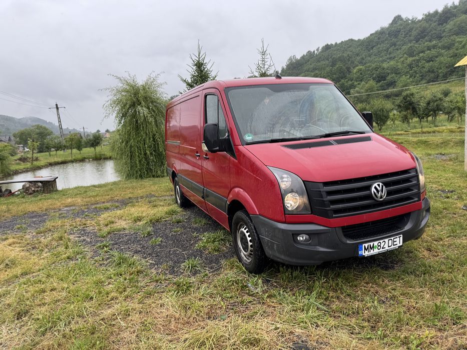 Volkswagen Crafter 2015 2.0D Autoutilitara cu lift hidraulic navigatie