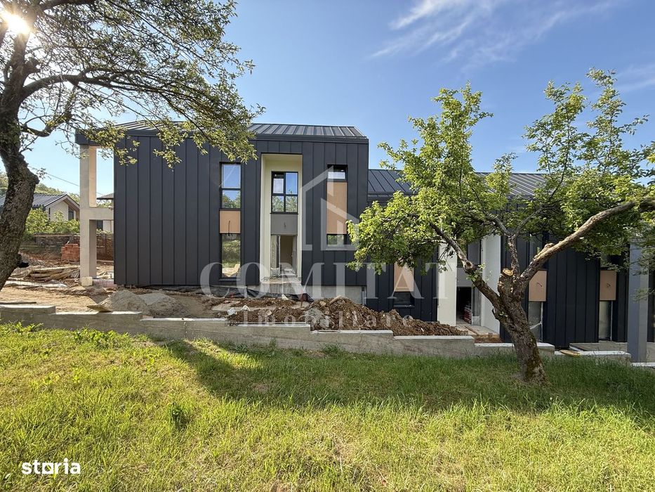 0% comision | Casă cu arhitectură contemporană | Feleacu