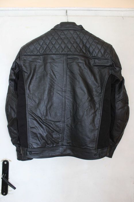 Мъжко Кожено Яке За Мотор/Мото Яке