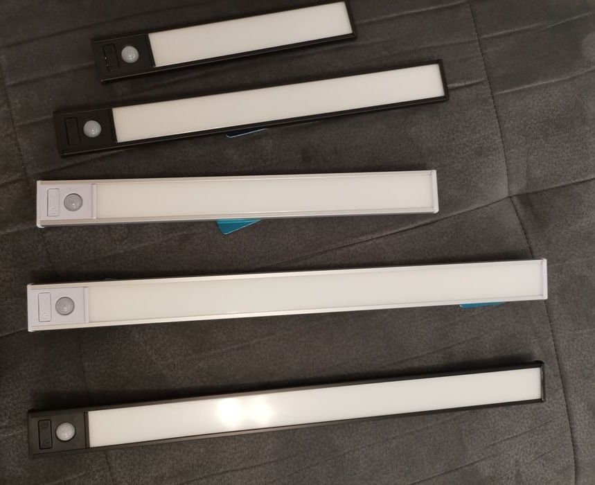 Led осветление за шкаф, кухня гардероб с батерия и сензор за движение