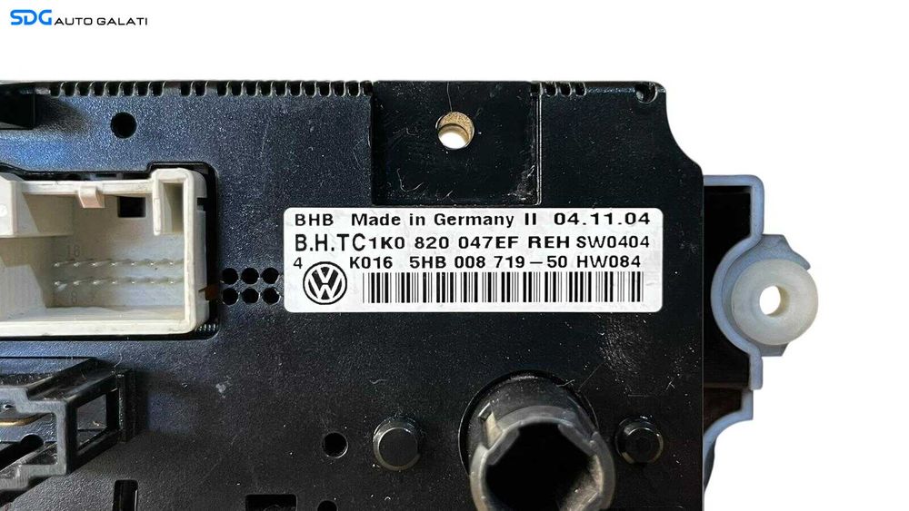 Panou Modul Unitate Comanda AC Aer Conditionat Clima Climatic Volkswagen Caddy 2003 - 2010 Cod 1K0820047EF 5HB008719 [LC0579]