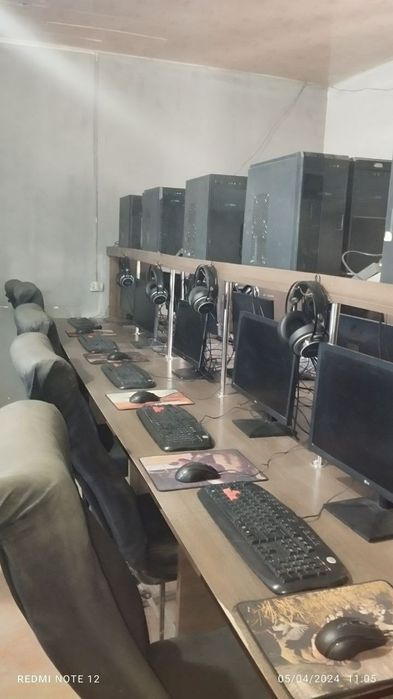 Game club uchun 10ta tayyor kompyuterlar