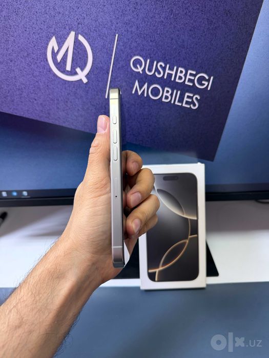 600 kami yoq dog`i bor 16 Pro iDeal karobka bor sim esim iphone apple