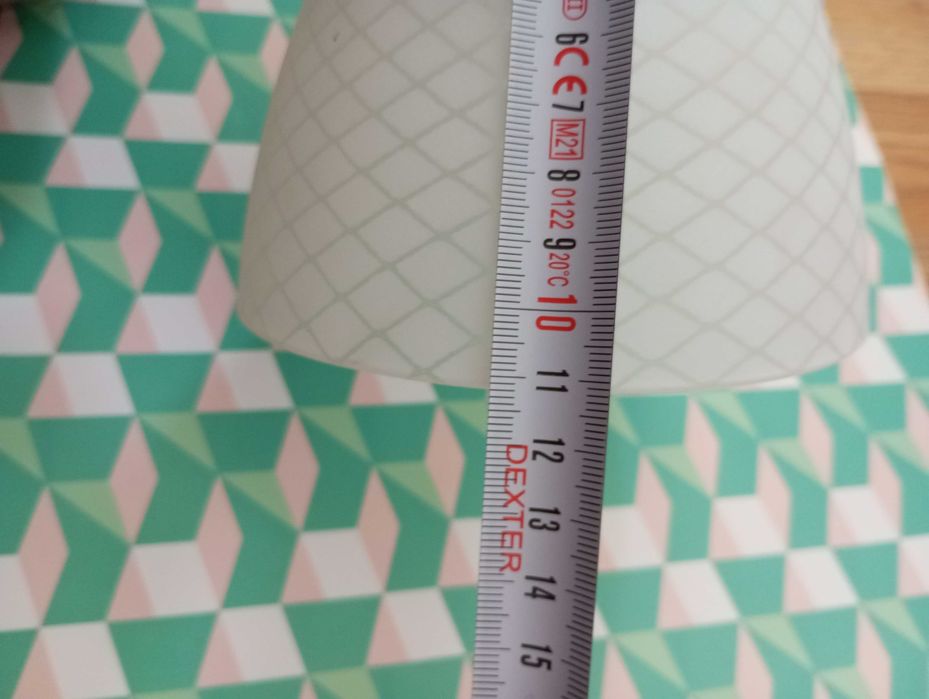 Set 2 abajururi din sticla lustra clasica E34033 ERSTE Abigail E27