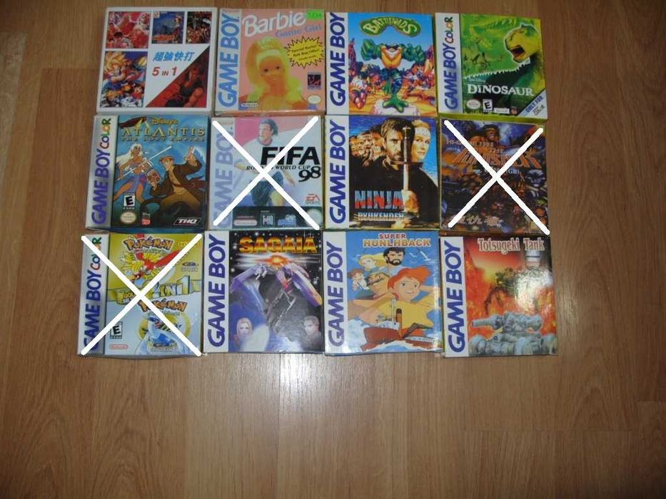 Игри за Nintendo Game Boy, Game Boy Color Част 2 - 15лв за брой