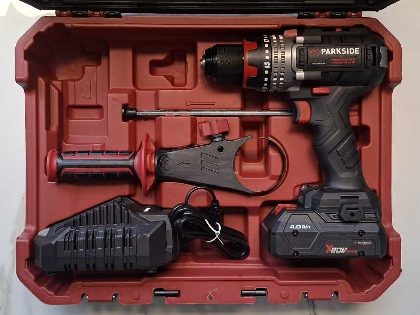 Ударна бормашина Parkside Performance PSBSAP 20 Li D4 - нова, с гаранция