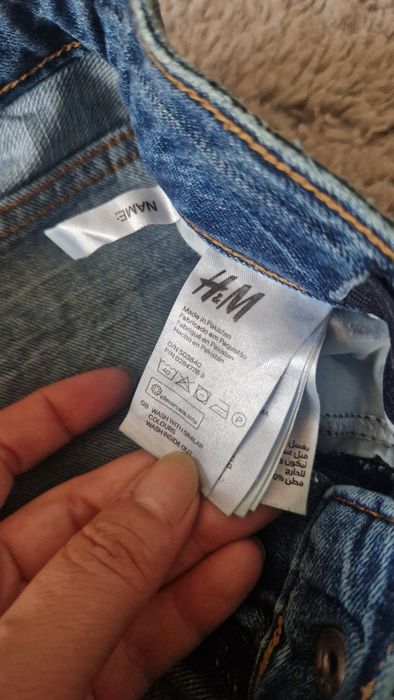 Blugi băieți 9-10 ani, H&M, model Tapered