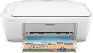 Принтер в белом цвете HP DESKJET