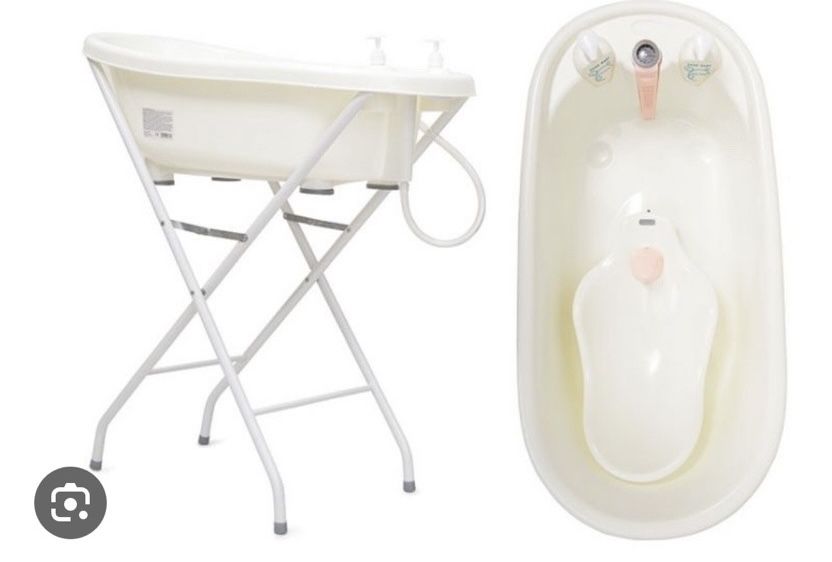 Cangaroo Комплект вана със стойка BUBBLE РОЗОВА