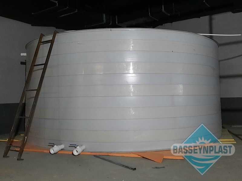 Эко емкость пищевая для питьевой воды из полипропилена 35м3, тонн