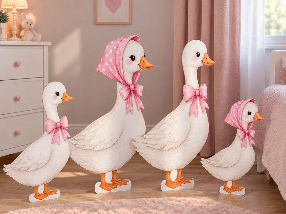 Стоящи фигурки на патки/ гъски