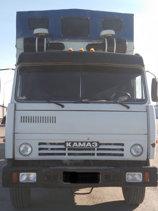 Камаз с прицепом