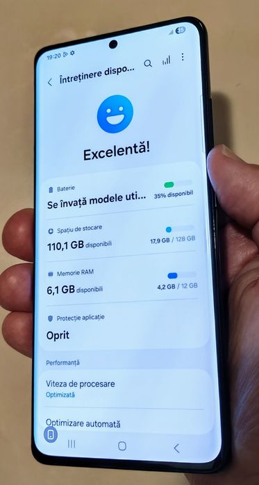 SAMSUNG S21 Ultra 5G Phantom Black Duos 12/128 GB impecabil, fullbox + cadou!