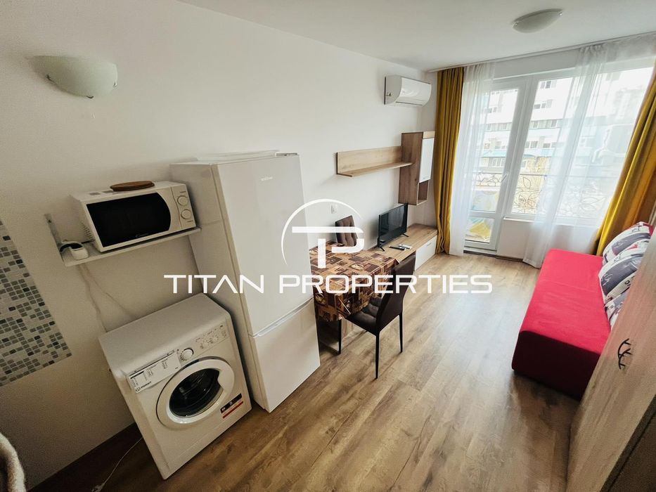 Дава се под наем Едностаен апартамент в Бургас, Зорница - 28 кв.м за 433.5 € - Снимка #2