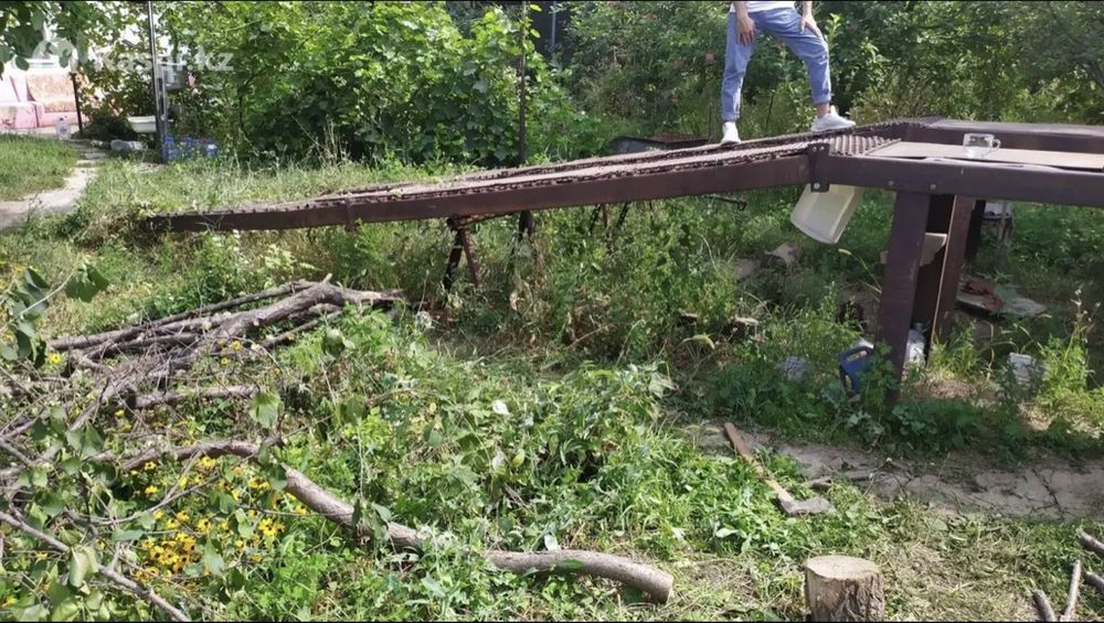 Эстакада из советского металла