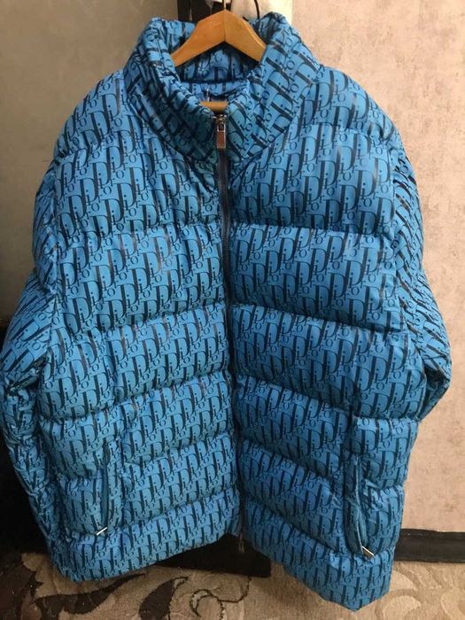 куртка пуховик Christian Dior зимняя тёплая