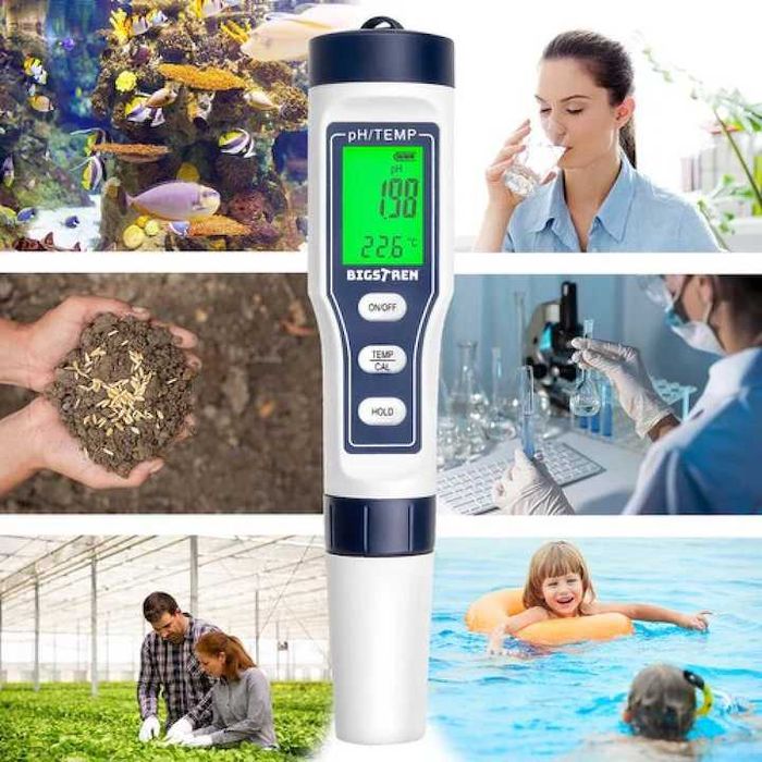 Aparat tester ph electronic Bigstren, pentru masurat calitatea apei