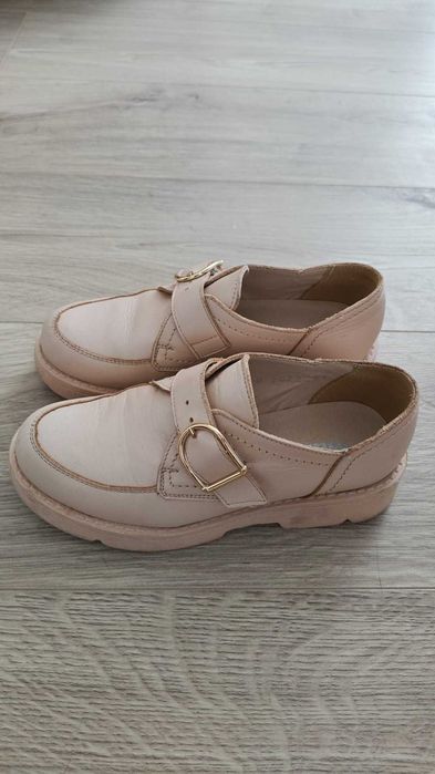 Pantofi eleganti din piele Marelbo fete (6-7 ani)