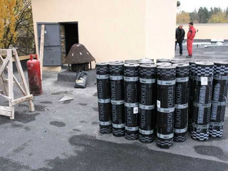 Ремонт крыши с материалом.Гидроизоляция.