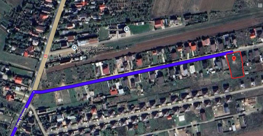 Teren intravilan cu utilitati Simnic -1500mp