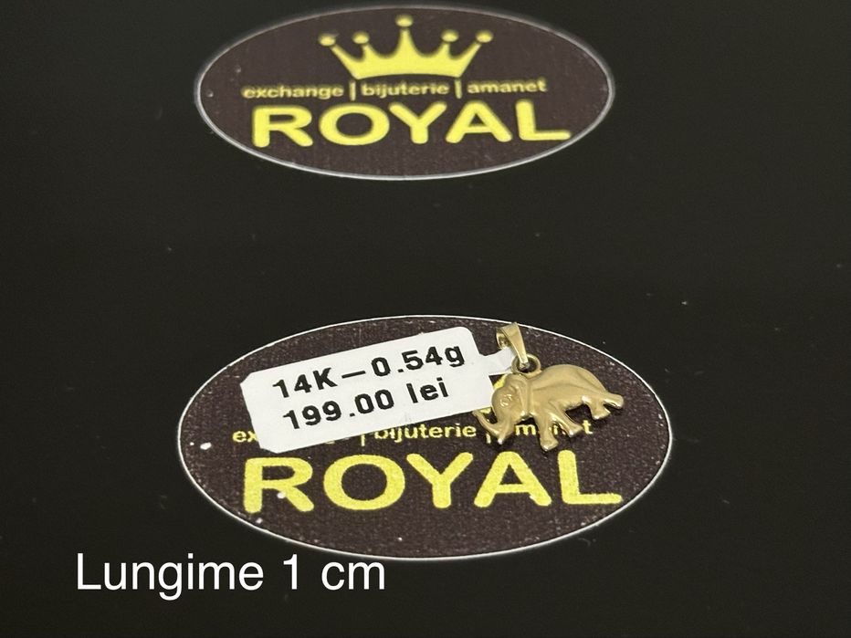 Bijuteria Royal: Pandantiv aur 14k/0.54 gr