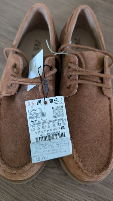 Mocasini maro Zara