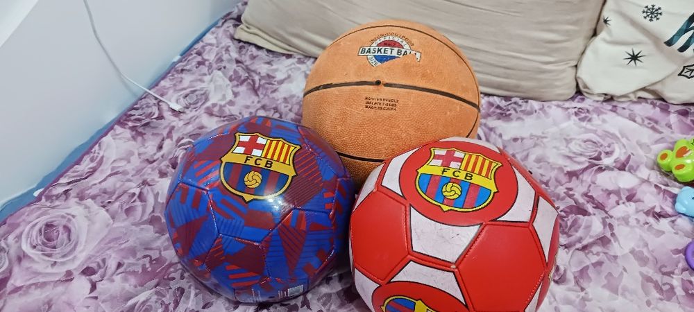 Топки за футбол и баскет боу
