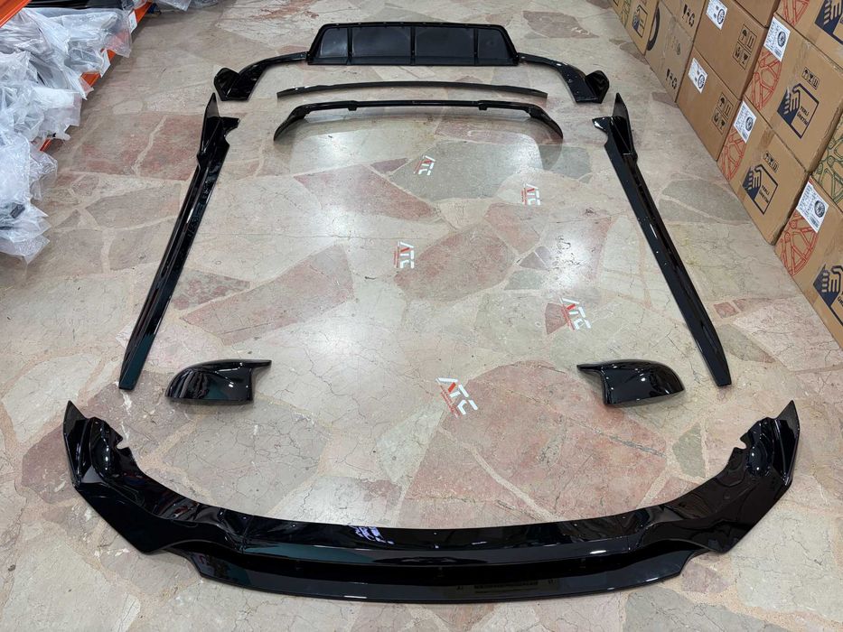 Aero Kit - BMW G05 2019+ MTech  Lip fata + Difuzor Spate + Lip Prag