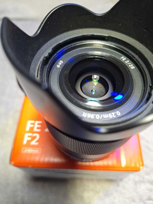 Sony FE 28mm F2 Montura Sony E