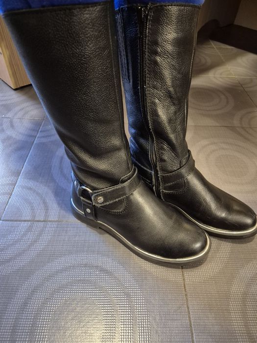 Cizmulite de iarna,din piele,34, CCC