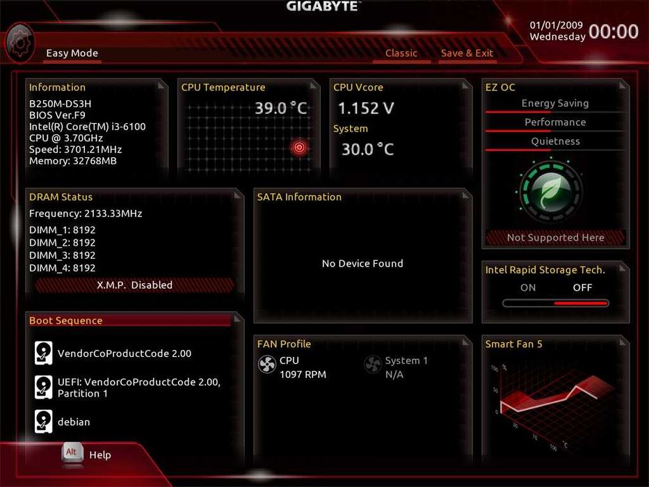 Дъно Дънна платка Gigabyte GA-B250M-DS3H 1151 DDR4