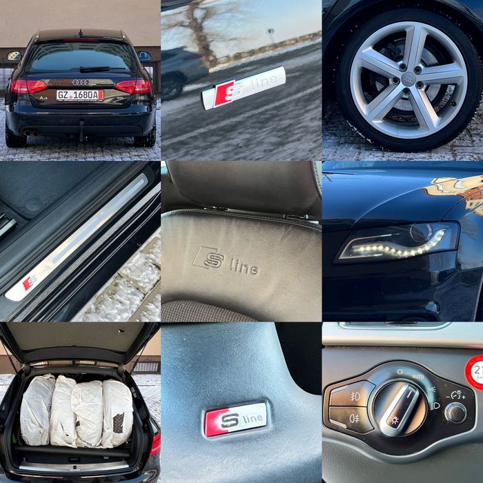 Audi A4 B8 / 2x S-Line / 2.0 TDI 143cp / Automata / 2011 / Full Led