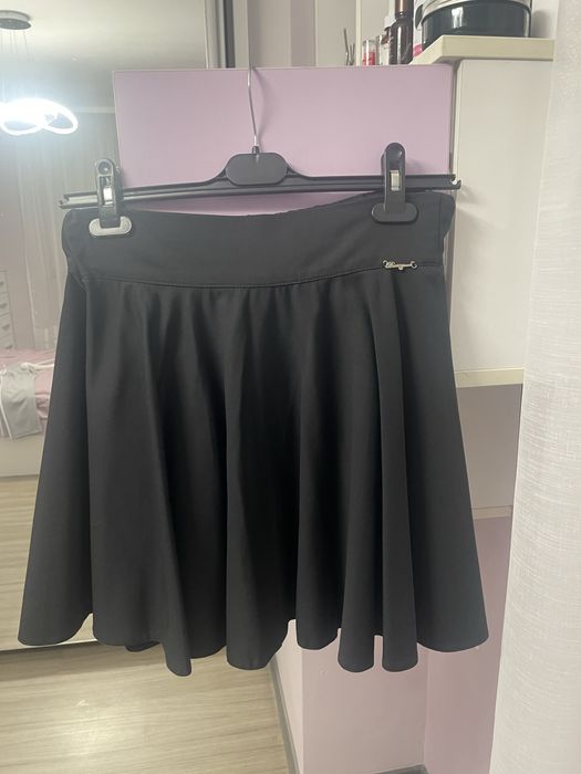 Черна къса пола Pause Jeans