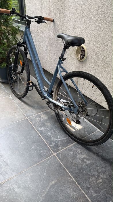 Bicicleta polivalentă RIVERSIDE 500 Albastru-Gri