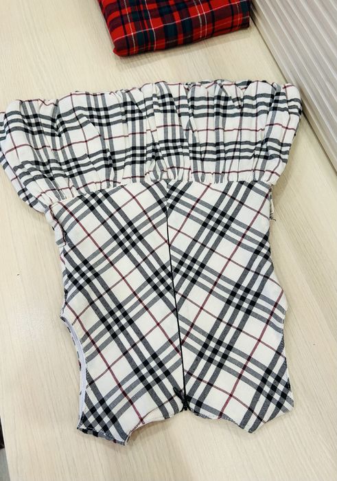 Rochita bebelusi 6-9 luni burberry